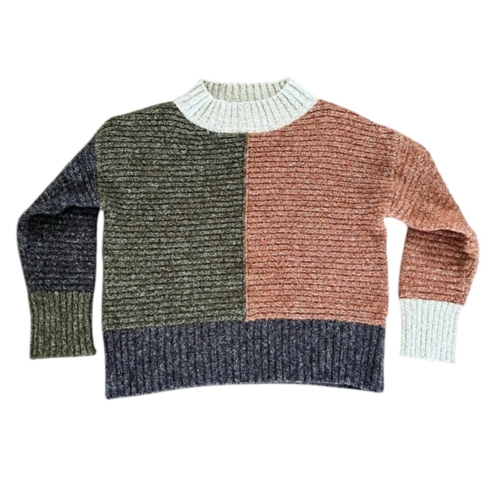 Colorblock Knit Sweater Cherish Brand Womens Size Small
